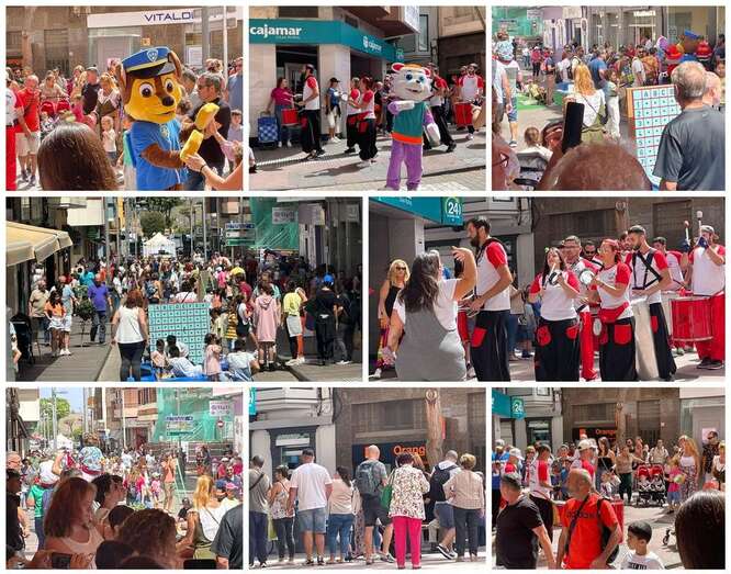 Imágenes de las actividades y de la masiva asistencia de público/TA,